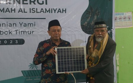 Warga Sembalun Terima Sedekah Energi Listrik Bertenaga Surya