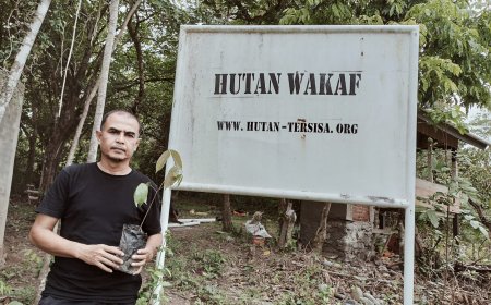Memilih Wakaf untuk Membangun Hutan di Jantho