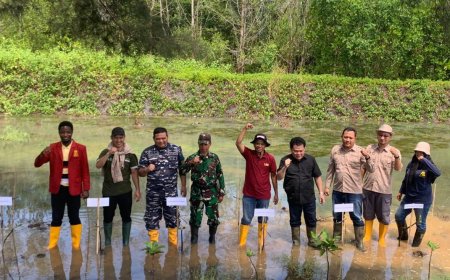 MLH Muhammadiyah Tanam Seribu Pohon Mangrove