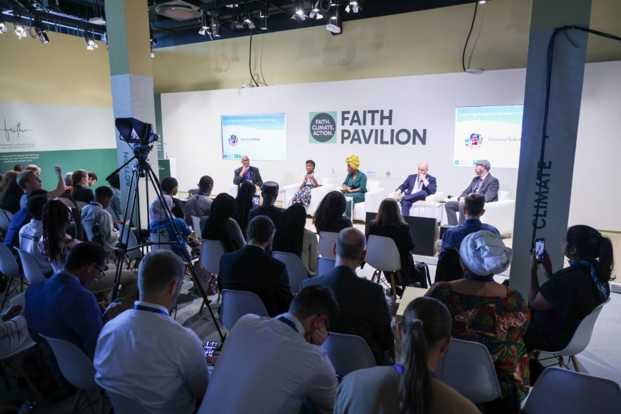 The COP 29 faith pavilion will maximize the role of religious leaders