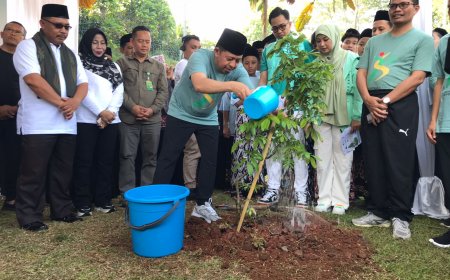 50.600 Pohon Ditanam Saat Hari Santri Nasional 2024