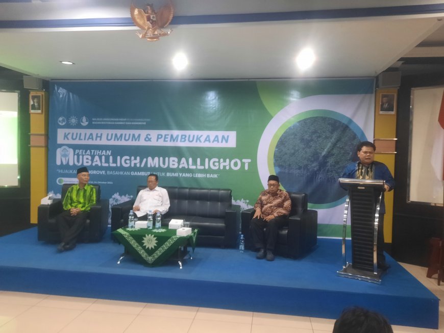 Gambut dan Mangrove Jadi Media Dakwah Lingkungan Muhammadiyah