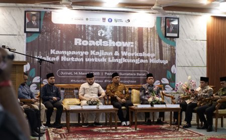 Padang Jadi Kota Terakhir Roadshow Ramadhan Wakaf Hutan