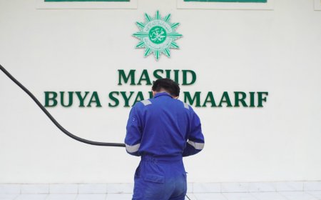 Sedekah Energi visited Sijunjung with solar panels installed in Buya Mosque